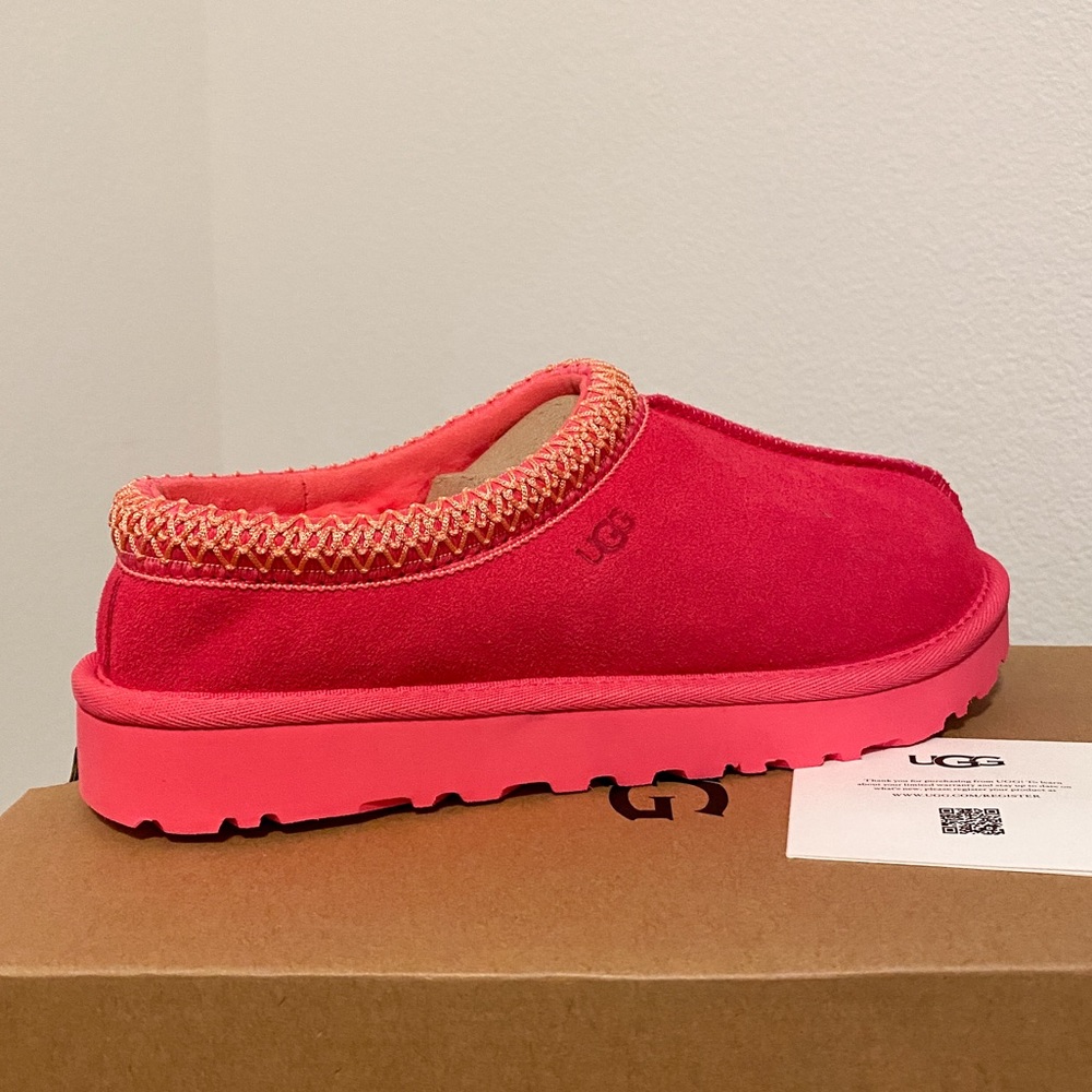 UGG Tasman Slipper Pink Glow Women’s Size 7 SHIP FASTTT